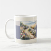 Hütte Gartenweg zum Meer Kaffeetasse (Links)