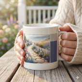 Hütte Gartenweg zum Meer Kaffeetasse