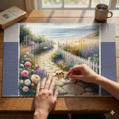 Hütte Gartenweg zum Meer Puzzle