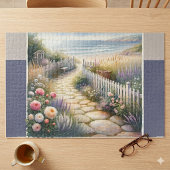 Hütte Gartenweg zum Meer Puzzle