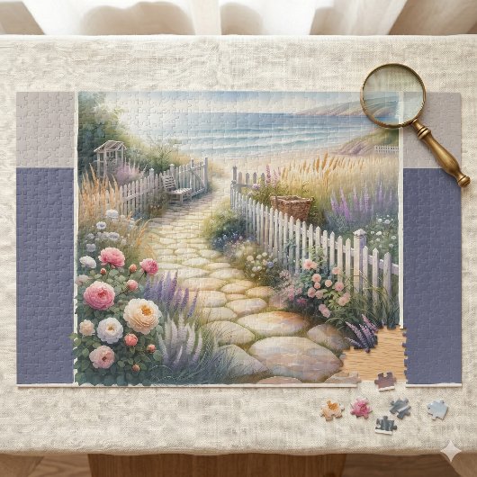 Hütte Gartenweg zum Meer Puzzle