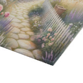 Hütte Gartenweg zum Meer Schneidebrett (Ecke)