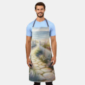 Hütte Gartenweg zum Meer Schürze (Getragen)