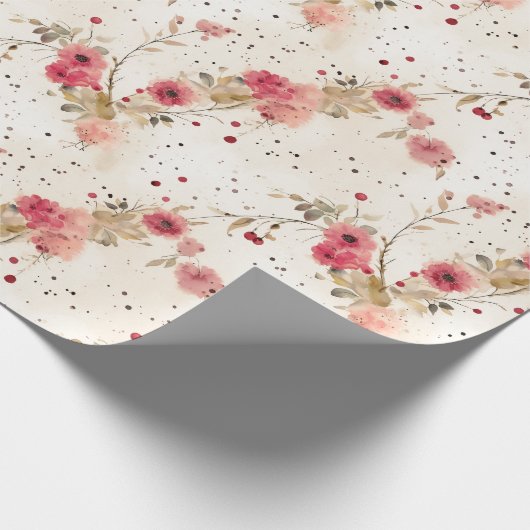 Hütte Geschenkpapier (Ecke)