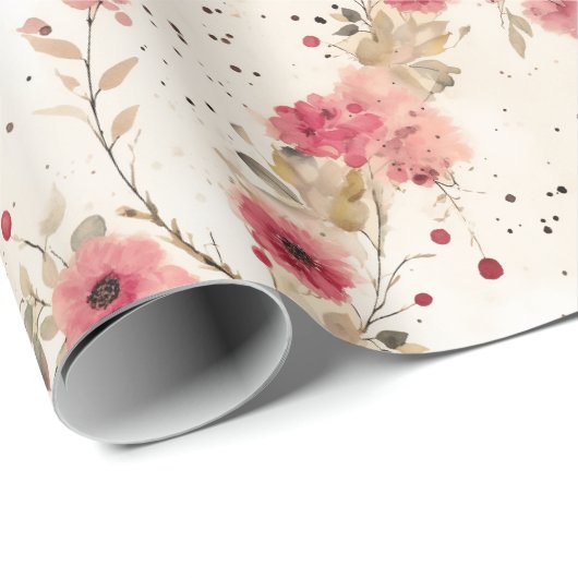 Hütte Geschenkpapier (Rolleneckpunkt)