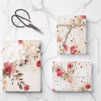 Hütte Geschenkpapier Set