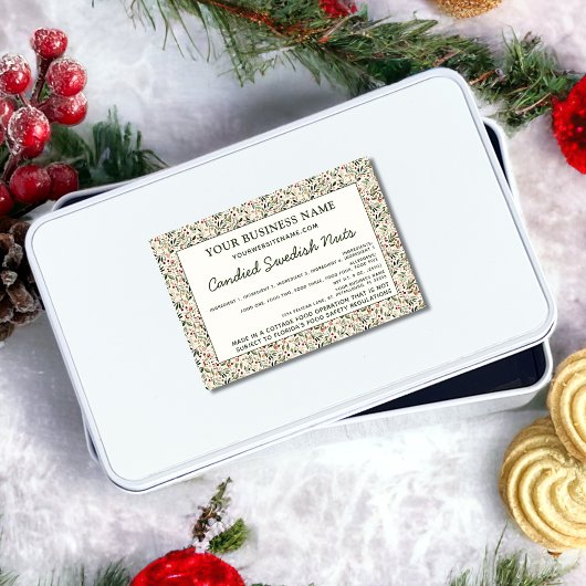 Hütte Gesetz hausgemachte Lebensmittelzutaten Alle Lebensmitteletikett