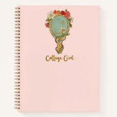 Hütte Girl 🥨 🧡 🌸 Notizblock (Vorderseite)