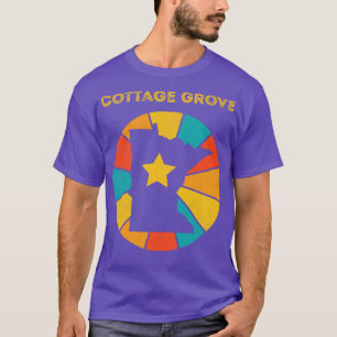 Hütte Grove Minnesota Vintag Souvenirs gestört T-Shirt