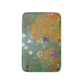 Hütte Gustav Klimt Blumengarten Badematte (Vorderseite Vertikal)