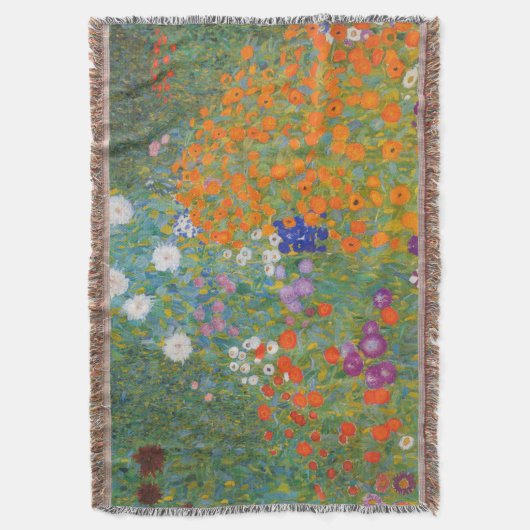 Hütte Gustav Klimt Blumengarten Decke (Vorderseite Vertikal)