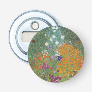 Hütte Gustav Klimt Blumengarten Flaschenöffner