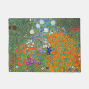 Hütte Gustav Klimt Blumengarten Fußmatte