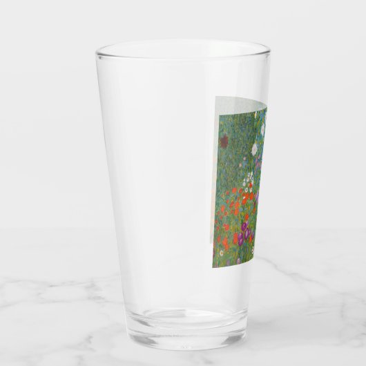 Hütte Gustav Klimt Blumengarten Glas (Rechts)