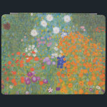Hütte Gustav Klimt Blumengarten iPad Hülle<br><div class="desc">Ein wunderschönes Gartenbild - das ist ein klassisches Gemälde von Gustav Klimt,  genannt Hütte Garden,  oder Bauergarten,  1907,  das ein nahes Bild eines Blumengartens,  ein buntes Blumengemälde ist.</div>