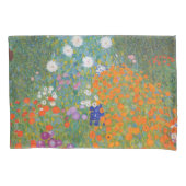 Hütte Gustav Klimt Blumengarten Kissenbezug (Vorderseite)