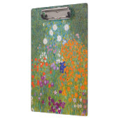 Hütte Gustav Klimt Blumengarten Klemmbrett (Links)