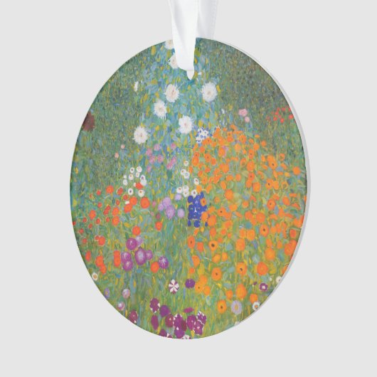 Hütte Gustav Klimt Blumengarten Ornament (Vorderseite)