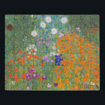 Hütte Gustav Klimt Blumengarten Puzzle<br><div class="desc">Ein wunderschönes Gartenbild - das ist ein klassisches Gemälde von Gustav Klimt,  genannt Hütte Garden,  oder Bauergarten,  1907,  das ein nahes Bild eines Blumengartens,  ein buntes Blumengemälde ist.</div>