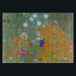 Hütte Gustav Klimt Blumengarten Schneidebrett<br><div class="desc">Ein wunderschönes Gartenbild - das ist ein klassisches Gemälde von Gustav Klimt,  genannt Hütte Garden,  oder Bauergarten,  1907,  das ein nahes Bild eines Blumengartens,  ein buntes Blumengemälde ist.</div>