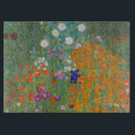 Hütte Gustav Klimt Blumengarten Schneidebrett<br><div class="desc">Ein wunderschönes Gartenbild - das ist ein klassisches Gemälde von Gustav Klimt,  genannt Hütte Garden,  oder Bauergarten,  1907,  das ein nahes Bild eines Blumengartens,  ein buntes Blumengemälde ist.</div>