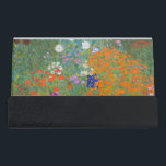 Hütte Gustav Klimt Blumengarten Schreibtisch-Visitenkartenhalter<br><div class="desc">Ein wunderschönes Gartenbild - das ist ein klassisches Gemälde von Gustav Klimt,  genannt Hütte Garden,  oder Bauergarten,  1907,  das ein nahes Bild eines Blumengartens,  ein buntes Blumengemälde ist.</div>