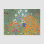 Hütte Gustav Klimt Blumengarten Seidenpapier<br><div class="desc">Ein wunderschönes Gartenbild - das ist ein klassisches Gemälde von Gustav Klimt,  genannt Hütte Garden,  oder Bauergarten,  1907,  das ein nahes Bild eines Blumengartens,  ein buntes Blumengemälde ist.</div>
