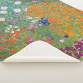 Hütte Gustav Klimt Blumengarten Sherpadecke (3/4)