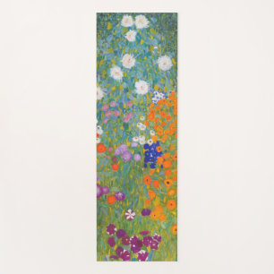 Hütte Gustav Klimt Blumengarten Yogamatte
