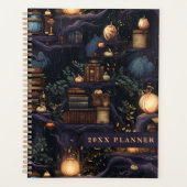 Hütte Hexenbibliotheksplaner - Baum Planer (Vorderseite)