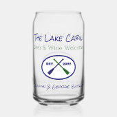 Hütte House Beer Can Dosenglas (Vorderseite)