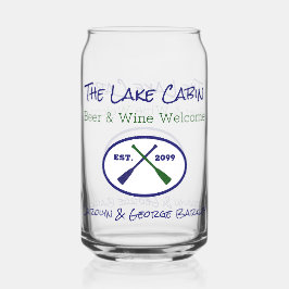 Hütte House Beer Can Dosenglas