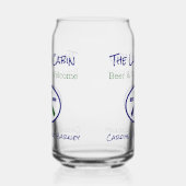 Hütte House Beer Can Dosenglas (Links)