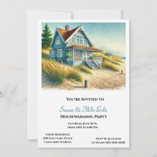 Hütte Housewarming Party Einladung
