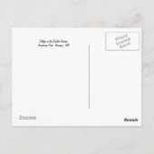 Hütte im Englischen Garten Postkarte (Rückseite)