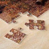 Hütte im Fall Farbige Wälder Puzzle (Seite)