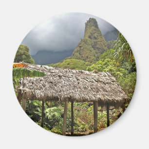 Hütte im Iao Valley Staat Park, Maui, Hawaii Magnet