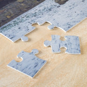 Hütte im Schnee Puzzle (Seite)