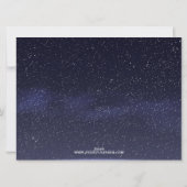 Hütte im Wald - Grüße Karte der Saison (Rückseite)