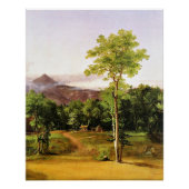 Hütte im Wald, New Hampshire, Poster (Vorderseite)