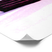 Hütte im Wald Poster (Ecke)