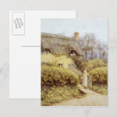 Hütte in der Nähe von Freshwater Postkarte (Vorne/Hinten)