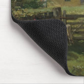 Hütte in einem Cornfield, 1833 Mousepad (Ecke)