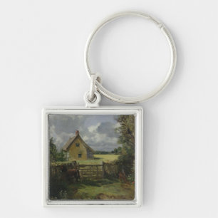 Hütte in einem Cornfield, 1833 Schlüsselanhänger
