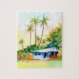 Hütte in Hawaii Puzzle