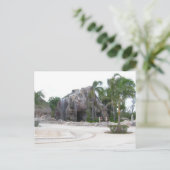 Hütte in Mexiko Postkarte (Stehend Vorderseite)