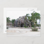 Hütte in Mexiko Postkarte (Vorne/Hinten)