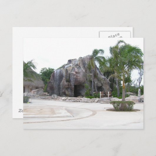 Hütte in Mexiko Postkarte (Vorne/Hinten)