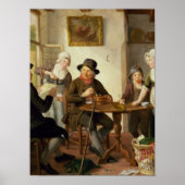 Hütte Inneres Poster (Vorne)