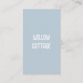 Hütte Jam und behält sich das Recht vor, sich jede Visitenkarte (Rückseite)